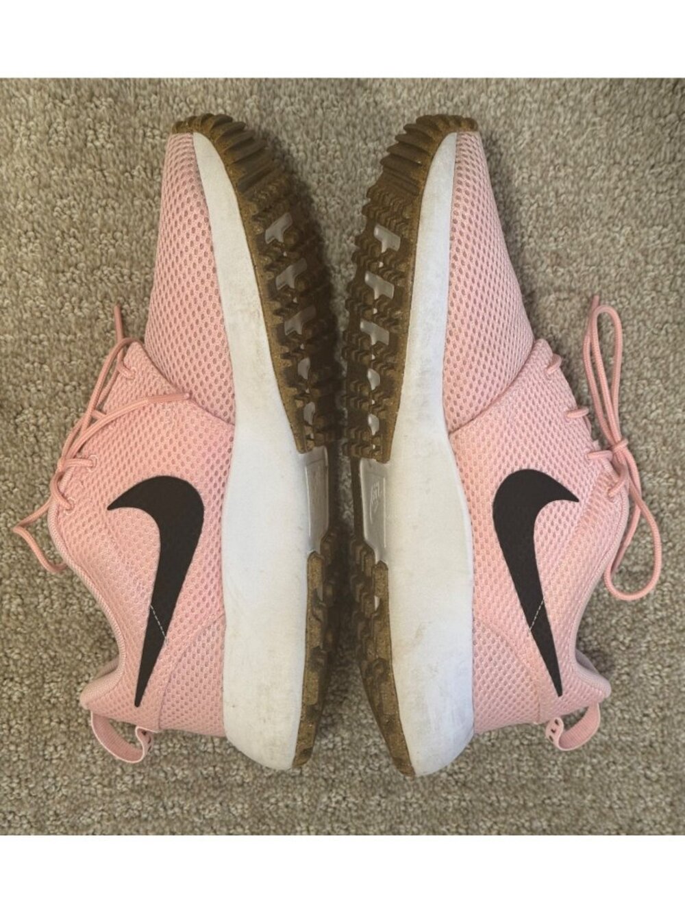 Nike Golf Shoes Roshe G NN Pink White Spikeless Men's Size 7/ Women's Size 8.5 - Picture 4 of 12